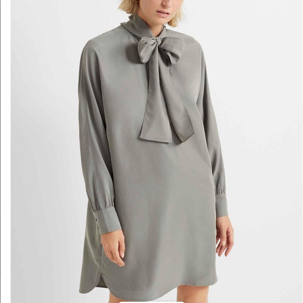 Club Monaco Tie Neck Dress
